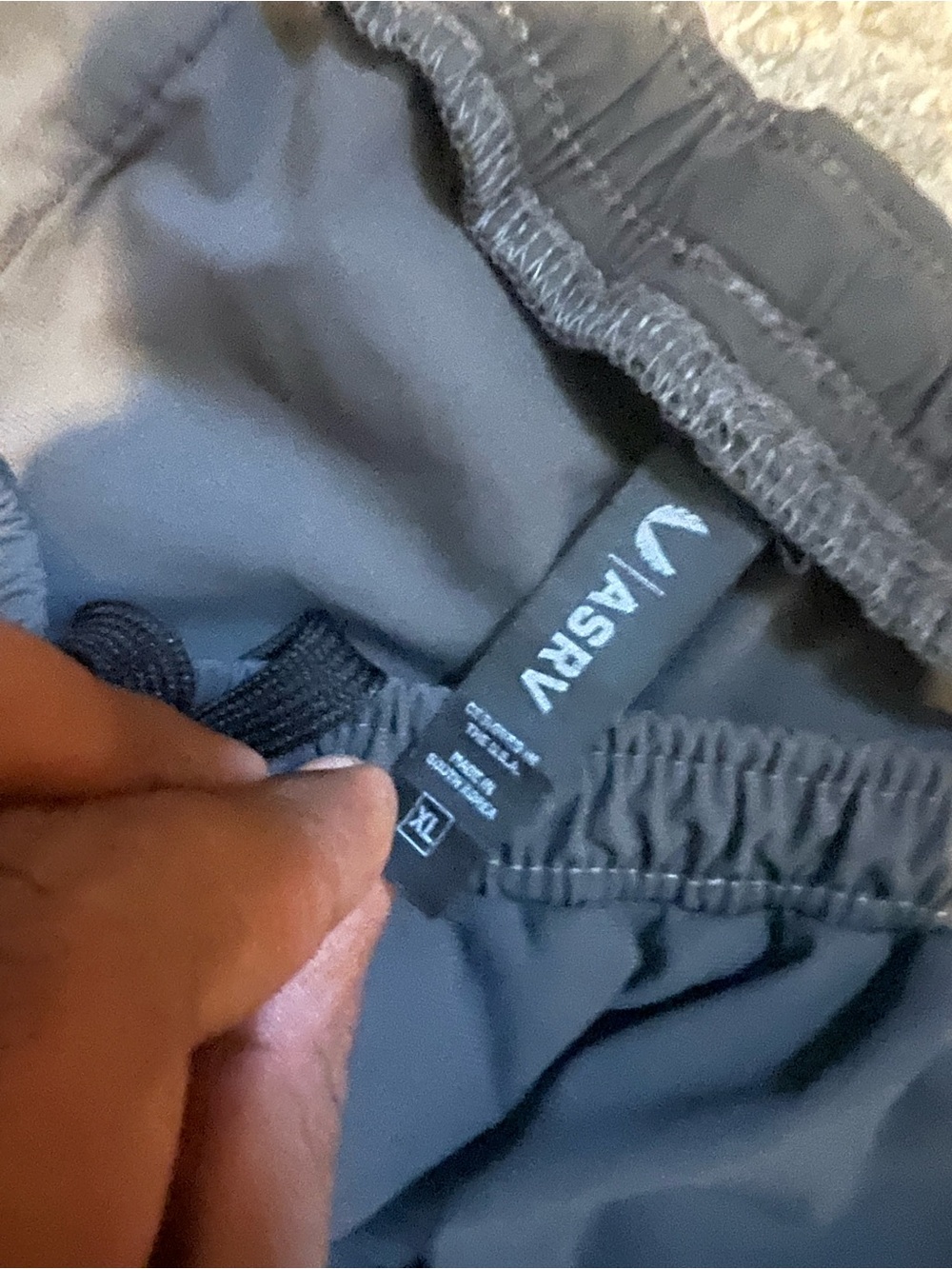 ASRV Shorts space grey sz XL excellent condition - Picture 3 of 3